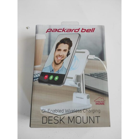 Packard Bell Wireless Charging Desk Mount Phone & Tablet Stand Gift-Ready - Picture 1 of 12